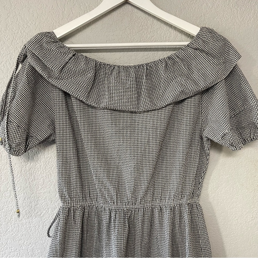 Loveshackfancy Gingham Haley One Shoulder Dress B… - image 5